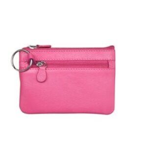 ILI RFID Leather Coin Holder/Key Ring